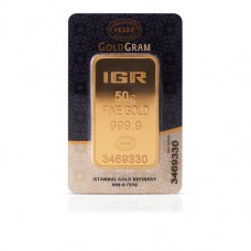 50 gr 999.9 İAR Külçe Altın